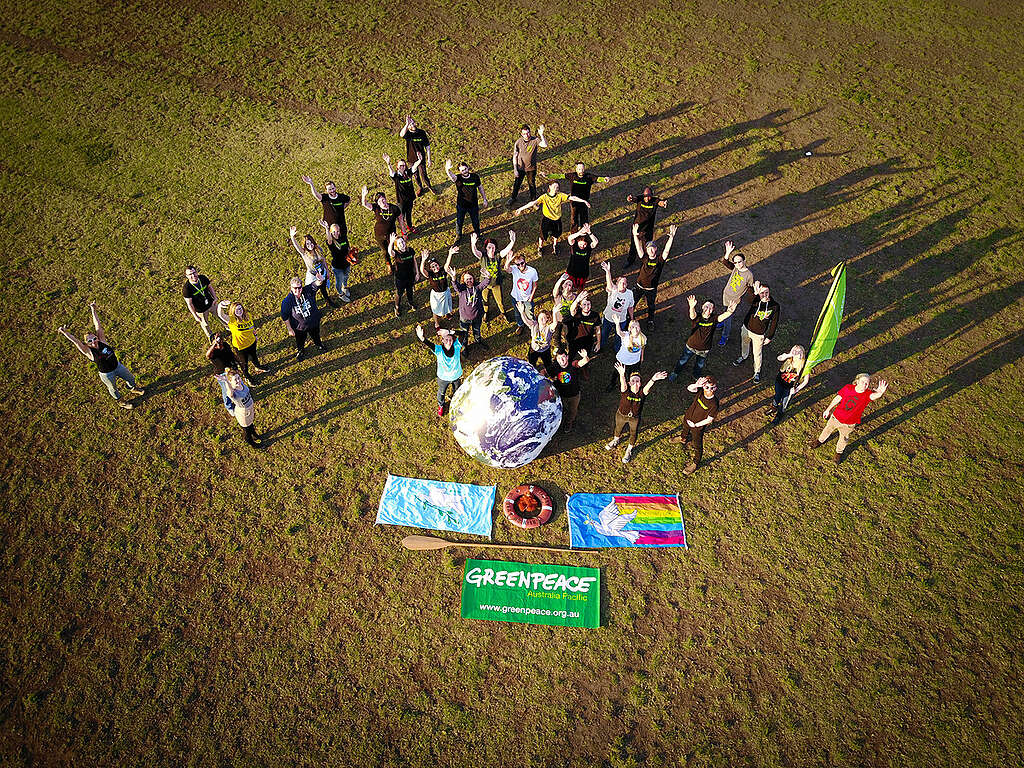 Greenpeace Australia Pacific 40th Anniversary. © Greenpeace