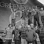 The crew of the Phyllis Cormack (also called "Greenpeace") on-board the ship. Clockwise from top left: Hunter, Moore, Cummings, Metcalfe, Birmingham, Cormack, Darnell, Simmons, Bohlen, Thurston, Fineberg.
This is a photographic record by Robert Keziere of the very first Greenpeace voyage, which departed Vancouver on the 15th September 1971. The aim of the trip was to halt nuclear tests in Amchitka Island by sailing into the restricted area. Crew on-board the ship, are the pioneers of the green movement who formed the original group that became Greenpeace.