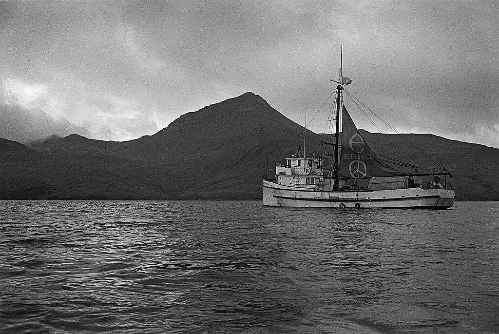 Phyllis Cormack - Voyage Documentation (Vancouver to Amchitka: 1971). © Greenpeace / Robert Keziere