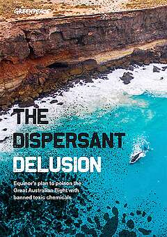 Greenpeace report: Equinor’s plan to poison the Great Australian Bight