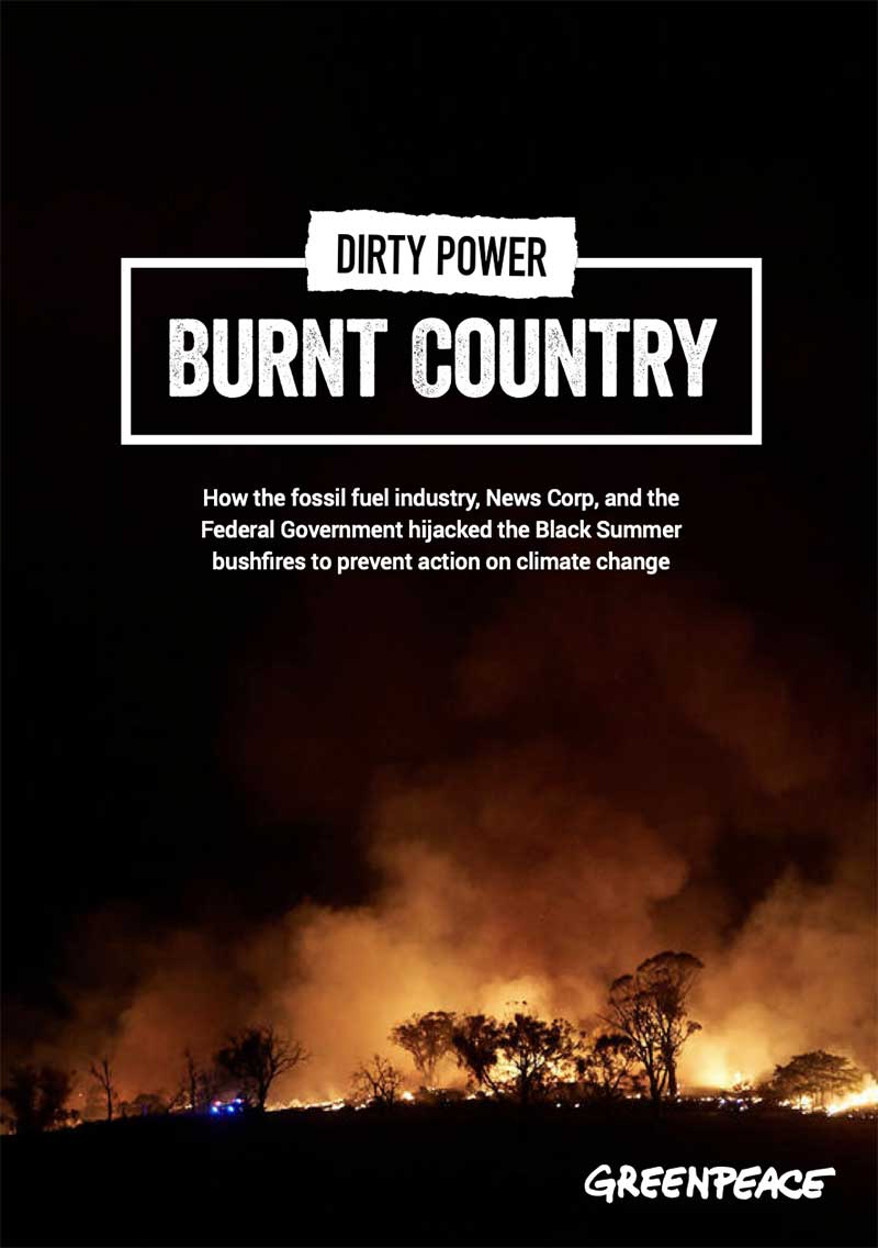 Greenpeace report: Big Coal’s network of influence over the coalition government