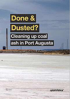 Greenpeace report: Cleaning up coal ash in Port Augusta