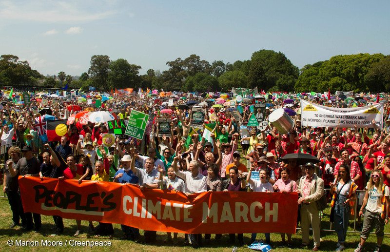 COP21: Climate March in Sydney