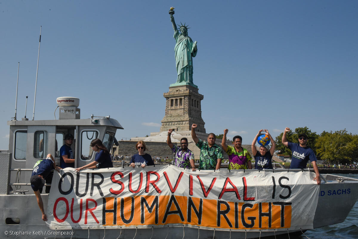 ICJAO UNGA Flotilla for Vote on Climate Action at UN in New York