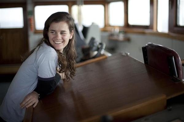 Danielle McCarthy, Navigating Officer onboard the Esperanza