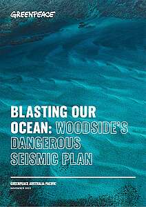REPORT: Blasting our Ocean: Woodside’s Dangerous Seismic Plan