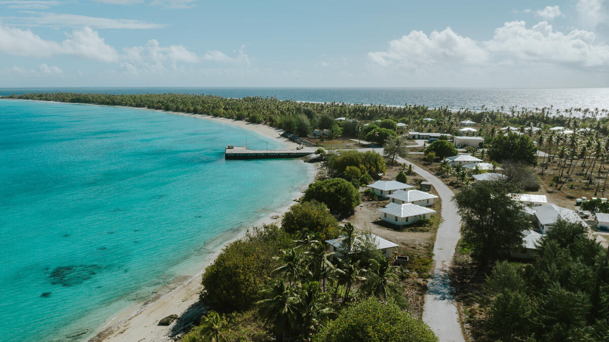 Deserted Rongelap town, Rongelap Atoll as it is now, 40 years after Operation Exodus. © Greenpeace / Chewy C. Lin Deserted Rongelap town, Rongelap Atoll as it is now, 40 years after Operation Exodus. © Greenpeace / Chewy C. Lin