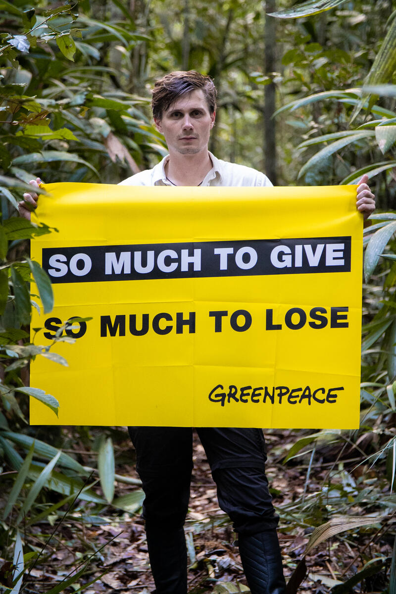 “Amazon We Need” Expedition in the Amazon in Brazil - Moritz Jahn. © Victor Bravo / Greenpeace