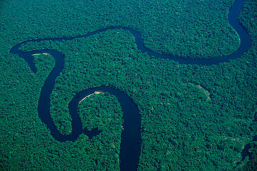 Aerial View over Amazon RainForest. © Rogério Assis / Greenpeace