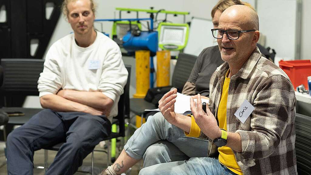 Basic Actions Training organized by Greenpeace Australia at Rainbow Warrior House, Sydney.