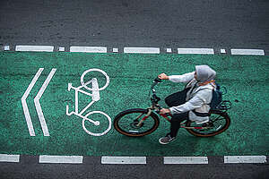 World Bicycle Day in Jakarta. &copy; Jurnasyanto Sukarno / Greenpeace