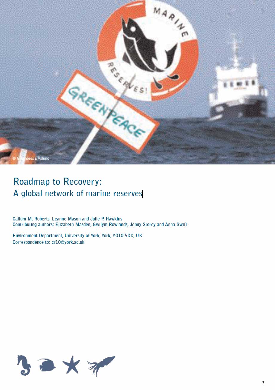 Report: Roadmap to Recovery &ndash; A global Network of Marine Reserves