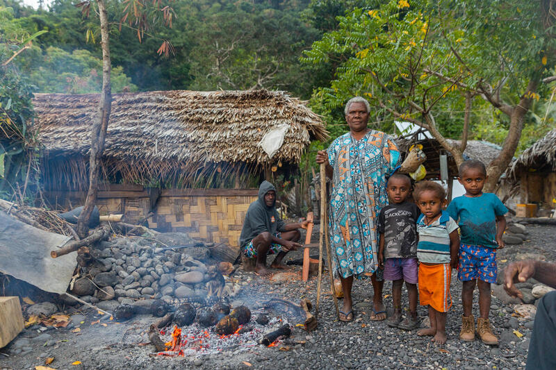 Local People in Erromango, Vanuatu