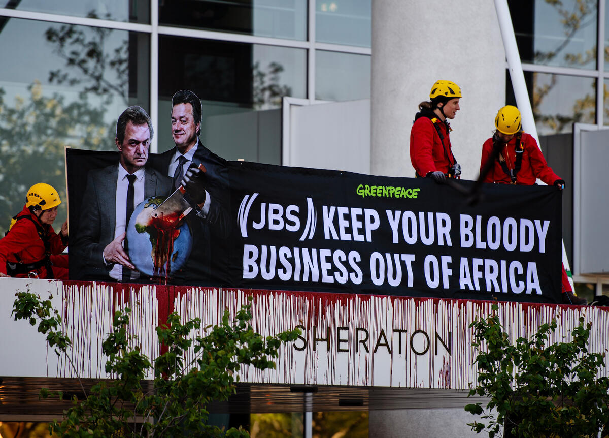 Greenpeace launches legal challenge against Australia’s biggest meat company